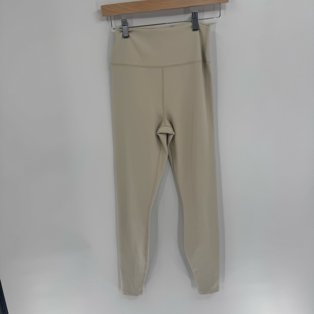 Greyson Women’s Small Beige Stretch Leggings Nylon Elastane‎